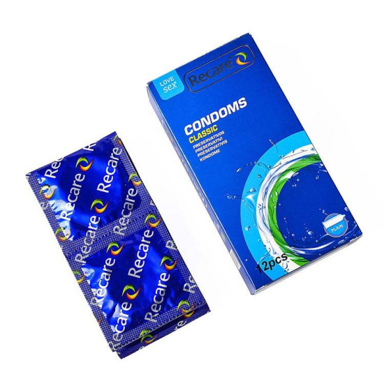 Классические презервативы, 12 шт Recare Classic Condoms