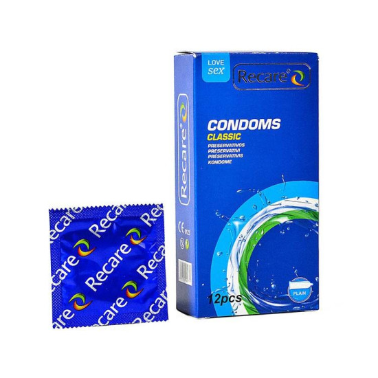 Классические презервативы, 12 шт Recare Classic Condoms