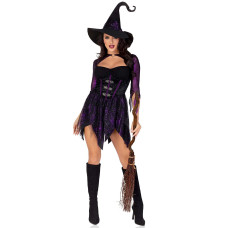 Костюм ведьмы (платье, шляпа) Leg Avenue Mystical Witch, XL