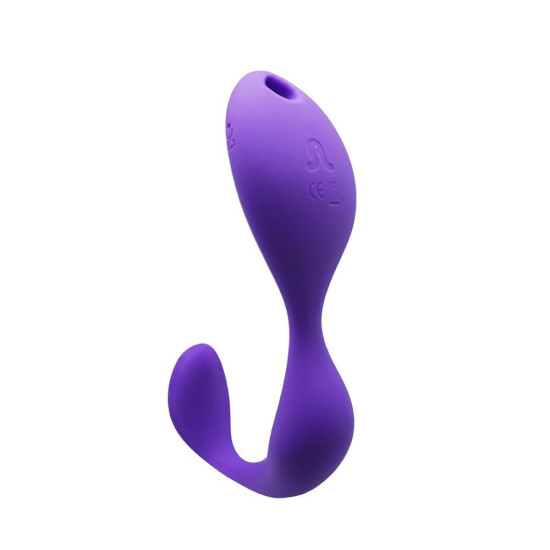 Вибратор под одежду с пультом, фиолетовый LRS Adrien Lastic Mr. Hook
