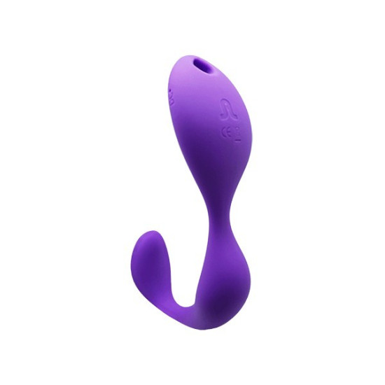 Вибратор под одежду с пультом, фиолетовый LRS Adrien Lastic Mr. Hook