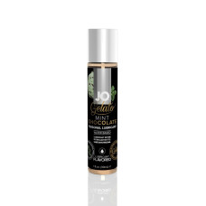 Їстівна змазка зі смаком м'ятного шоколаду на водній основі JO GELATO Mint Chocolate, 30 ml