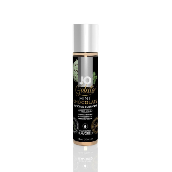 JO GELATO Mint Chocolate, 30 ml - їстівна змазка зі смаком м'ятного шоколаду на водній основі