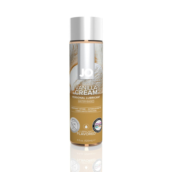Ванильный оральный лубрикант на водной основе JO H2O Vanilla Cream, 120 ml
