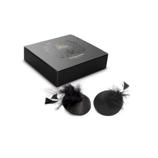 Пэстис с перьями Bijoux Indiscrets Burlesque Pasties Feather
