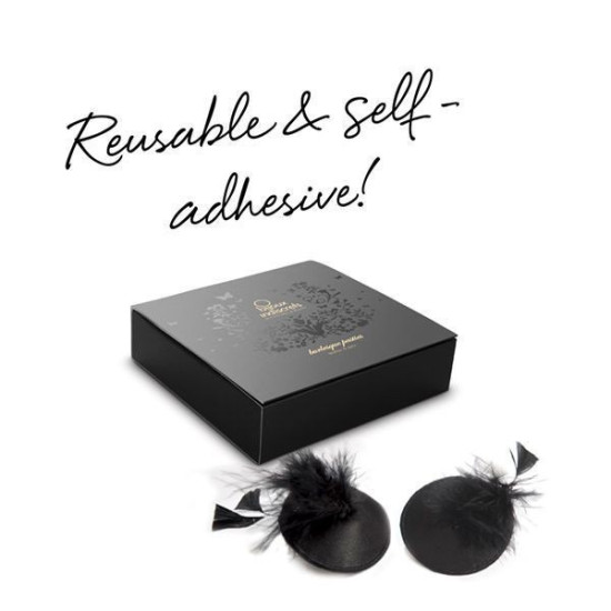 Пэстис с перьями Bijoux Indiscrets Burlesque Pasties Feather