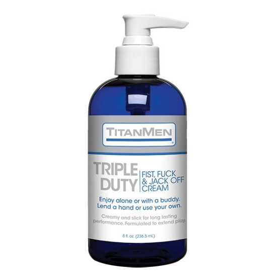 Змазка для фістингу та анального сексу Doc Johnson TitanMen Triple Duty, 236 ml