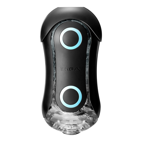Мастурбатор с изменяемым сжатием и стимулирующими шариками Tenga Flip Orb Strong Blue Rush