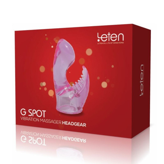 Насадка для вібромасажера 42×100 мм Leten G Spot Headgear 4