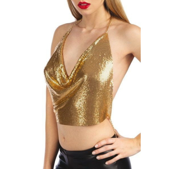 Украшение на тело, золотистое Bijoux Pour Toi Ambre Gold