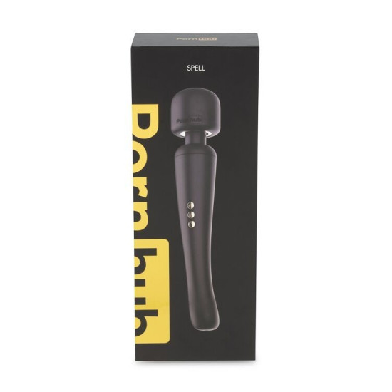 Вібромасажер wand з трьома насадками Pornhub Spell Wand Set