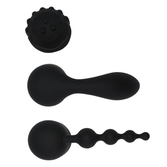 Вібромасажер wand з трьома насадками Pornhub Spell Wand Set