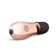 Мини вибромассажер в форме микрофона Rosy Gold Nouveau Mini Massager