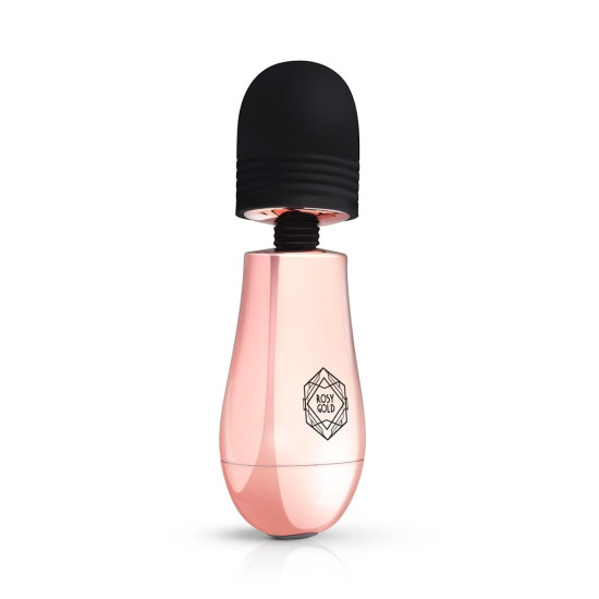 Міні вібромасажер у формі мікрофона Rosy Gold Nouveau Mini Massager