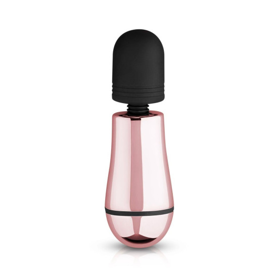 Міні вібромасажер у формі мікрофона Rosy Gold Nouveau Mini Massager