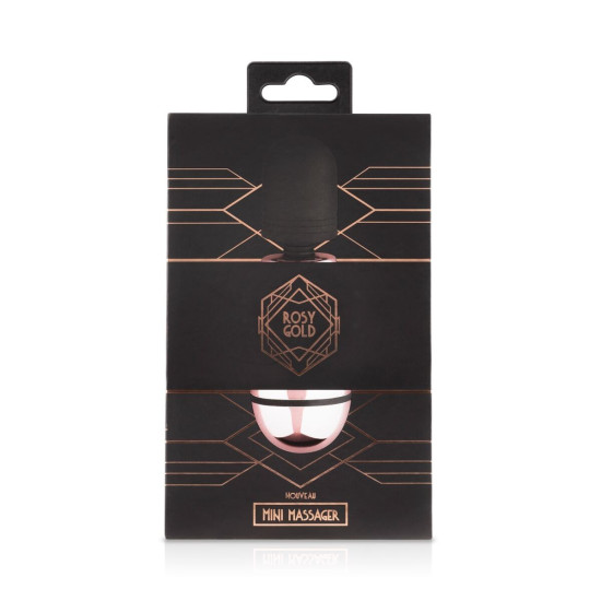 Міні вібромасажер у формі мікрофона Rosy Gold Nouveau Mini Massager