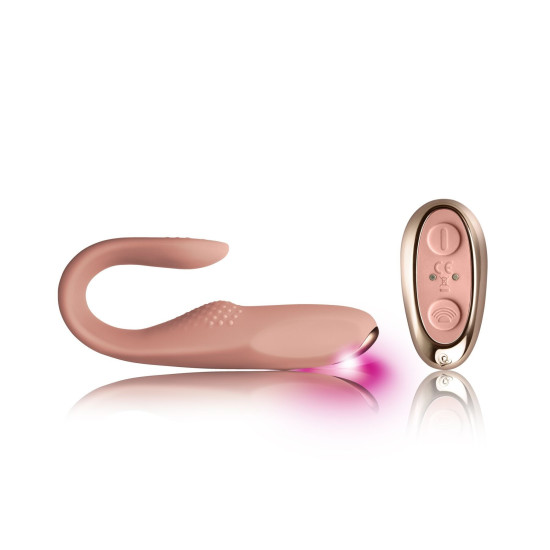 Універсальний вібратор, рожевий Rocks Off Two-Vibe Pink