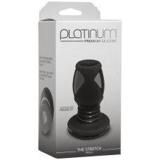 Анальный тоннель, размер Small, черный Doc Johnson Platinum Premium Silicone The Stretch Small Black
