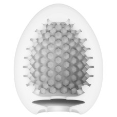 Мастурбатор-яйцо с шестиугольными выступами Tenga Egg Stud
