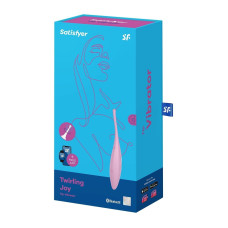 Смарт-вібратор для клітора, рожевий Satisfyer Twirling Joy Pink