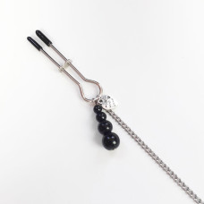Затискачі для сосків і клітора Art of Sex Nipple and Clit Clamps Black Pearl