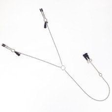Затискачі для сосків і клітора Art of Sex Nipple and Clit Clamps Black Pearl