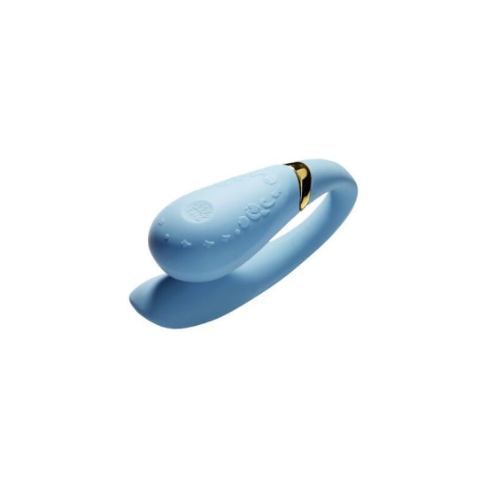 Смартвибратор для пар, синий Zalo Fanfan Royal Blue