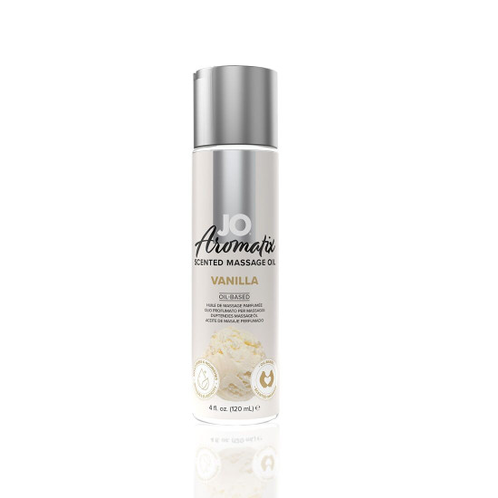 Натуральное массажное масло с ванильным ароматом JO Aromatix Massage Oil Vanilla, 120 ml