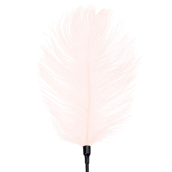 Щекоталка со страусиным пером, светло-розовая Art of Sex Feather Tickler Light Pink
