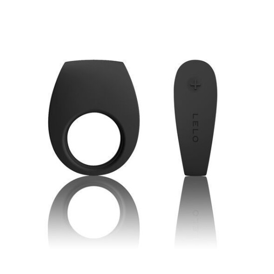 Эрекционное кольцо с вибрацией, черное Lelo Tor 2 Black
