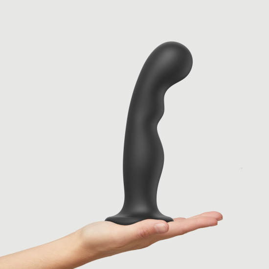 Насадка для страпона для стимуляції точки P&G, чорна Strap-On-Me Dildo Plug P&G Black, XXL