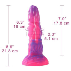 Силіконовий фалоімітатор у формі щупальця Hismith Silicone Tentacle Dildo Monster Series