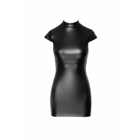 Сукня з мокрим ефектом і шнурівкою на спині Noir Handmade F309 Fantasy Wetlook Mini Dress with Lace Up Back, XL
