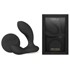 Массажёр простаты с пультом, чёрный LELO Hugo 2 Remote Black