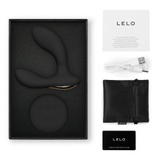 Массажёр простаты с пультом, чёрный LELO Hugo 2 Remote Black