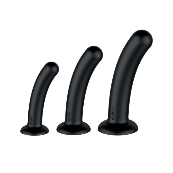 Набір ділдо (17 см, 15 см, 12,5 см) Nexus Dilating Set