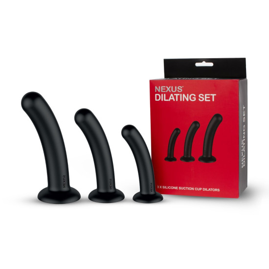 Набір ділдо (17 см, 15 см, 12,5 см) Nexus Dilating Set