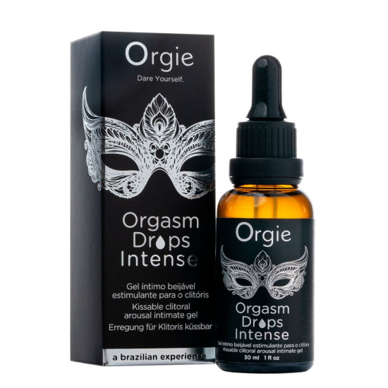 Збуджуючі краплі для клітора Orgie Orgasm Drops Intense, 30 ml