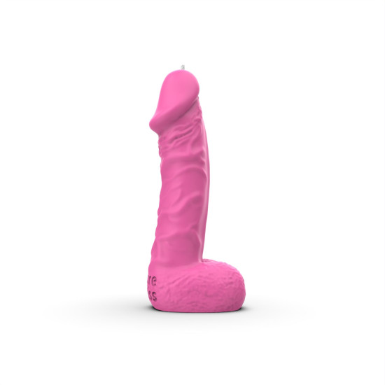 Свеча-член, розовая, длина 15 см Pure Bliss MINI Pink