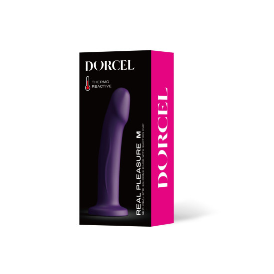 Фаллоимитатор на присоске, фиолетовый Dorcel Real Pleasure Purple, M