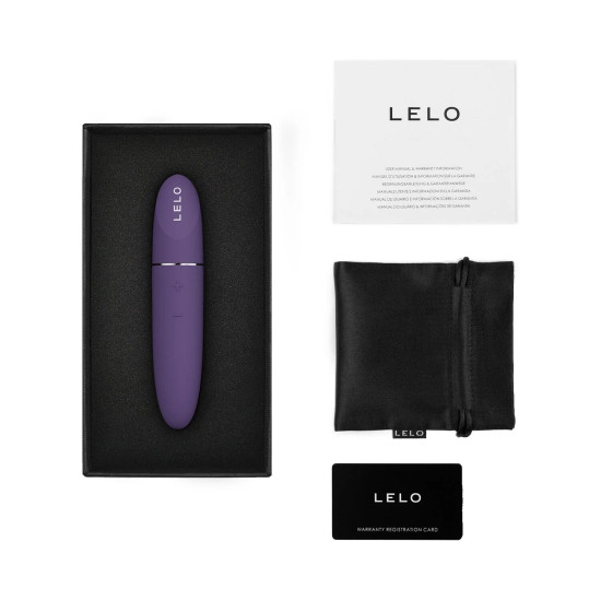Вибропуля с элегантным дизайном, фиолетовая Lelo Mia 3 Purple