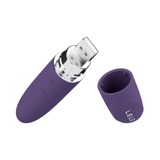 Вибропуля с элегантным дизайном, фиолетовая Lelo Mia 3 Purple