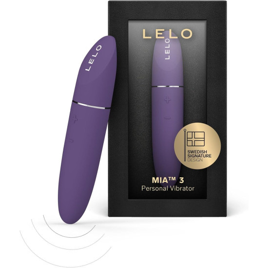 Вибропуля с элегантным дизайном, фиолетовая Lelo Mia 3 Purple