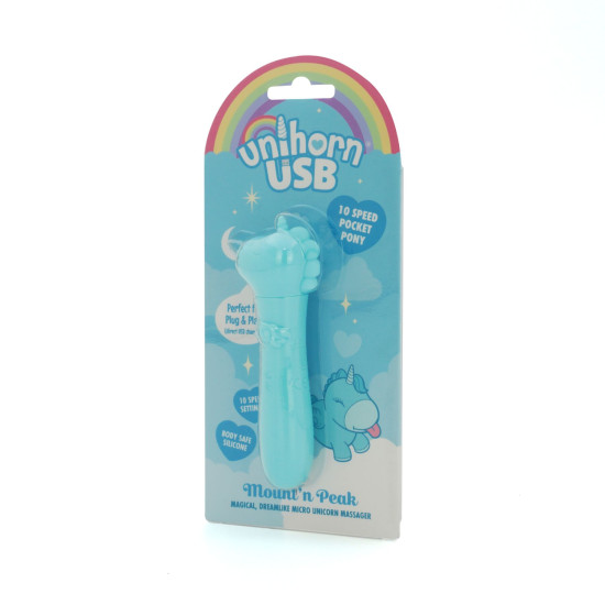 Вибропуля с USB-зарядкой Unihorn USB Bullet Mount'n Peak