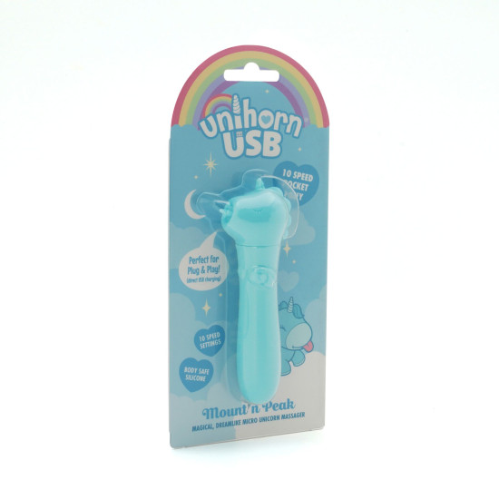 Вибропуля с USB-зарядкой Unihorn USB Bullet Mount'n Peak