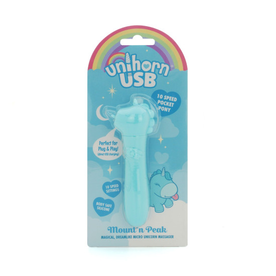 Вибропуля с USB-зарядкой Unihorn USB Bullet Mount'n Peak