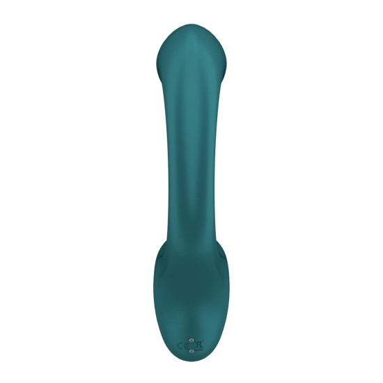 Вагінально-кліторальний вібратор з 2 моторами, темно-зелений Satisfyer G For Goddess 2 Bottle Green