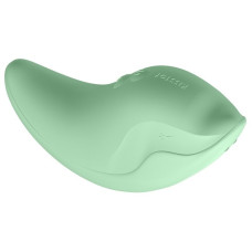 Вібратор і кліторальний стимулятор, зелений Kisstoy Heidi Green