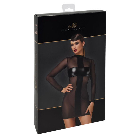 Сукня із сітки з мокрим ефектом Noir Handmade F369 Crossfire Mesh & Wetlook Mini dress, S