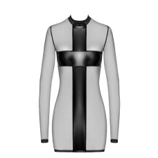 Сукня із сітки з мокрим ефектом Noir Handmade F369 Crossfire Mesh & Wetlook Mini dress, S